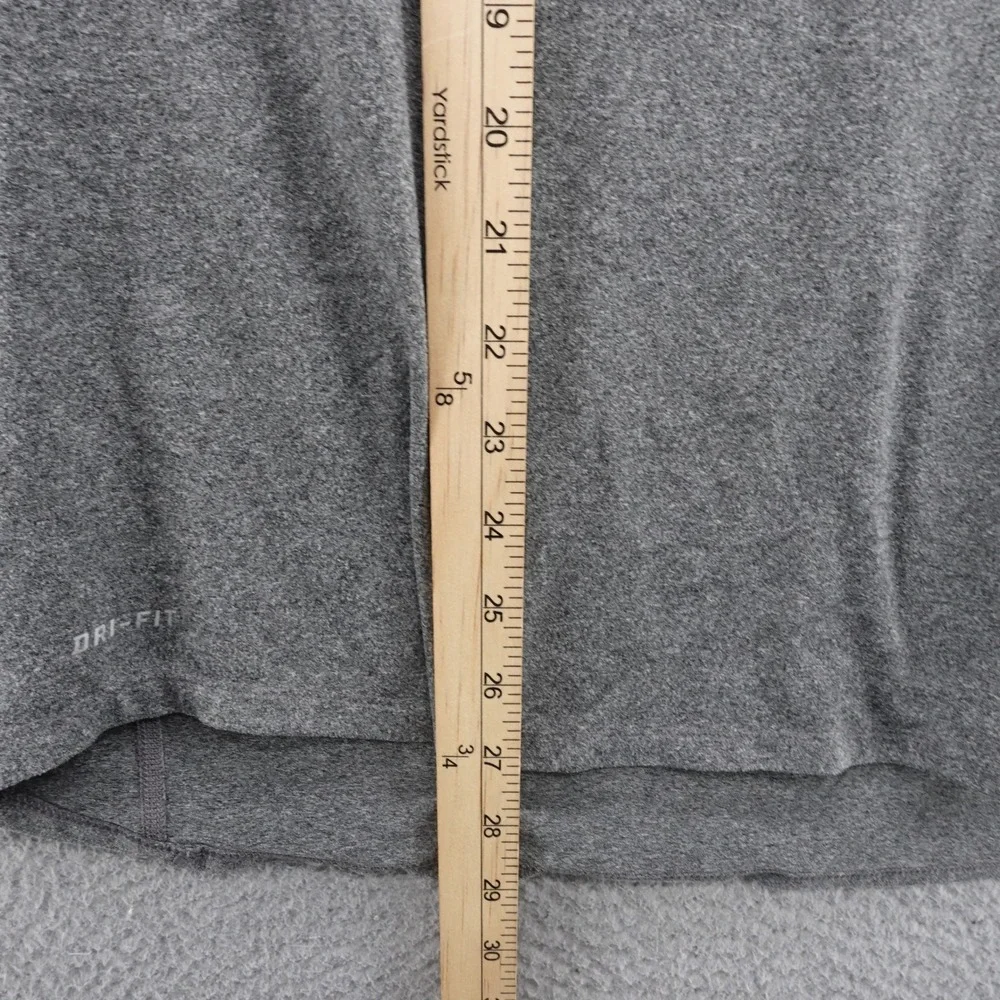 Nike Running DriFit Running Pullover Large Gray‎ Mens Activewear Lightweight